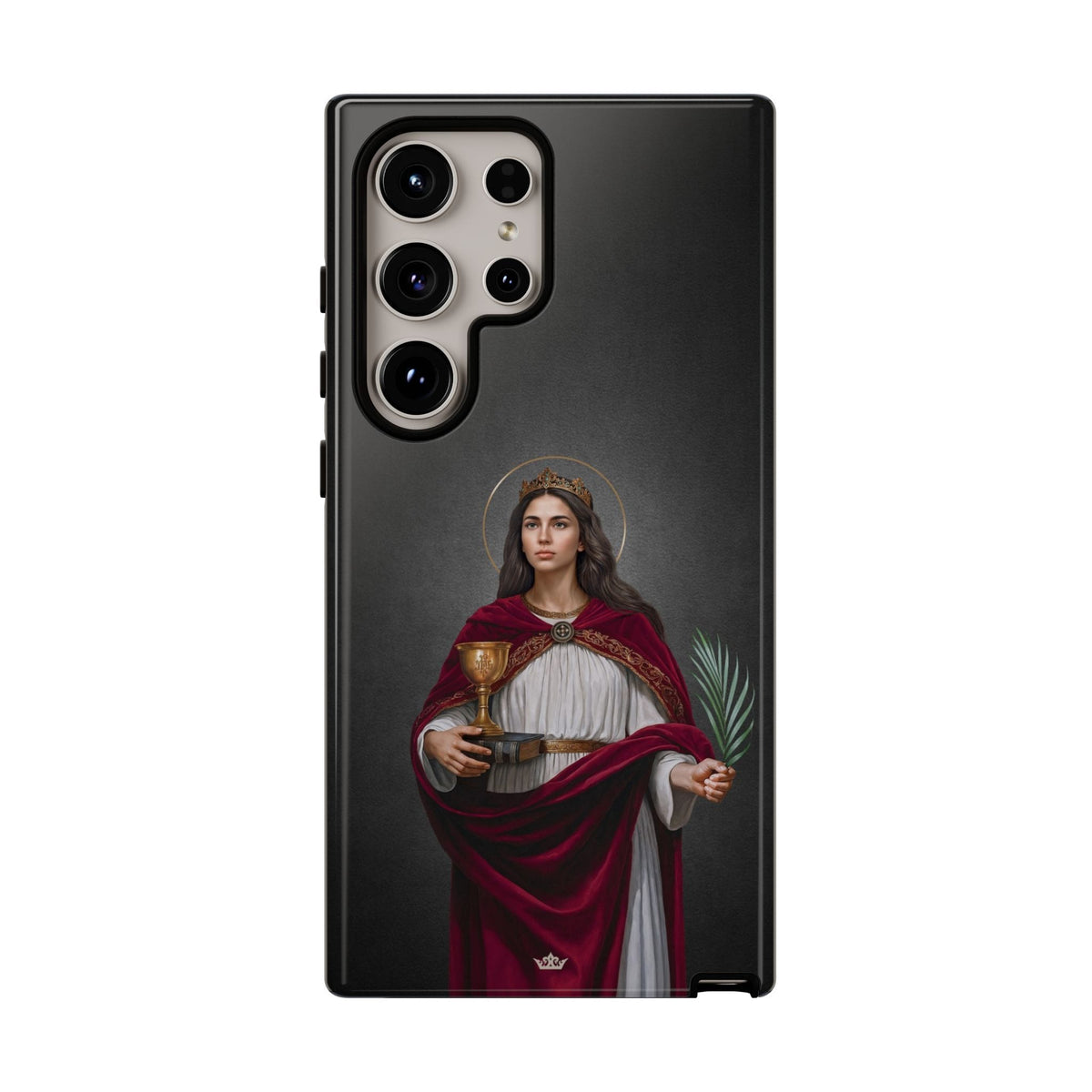 St. Barbara Hard Phone Case (Dark) Copyright VENXARA