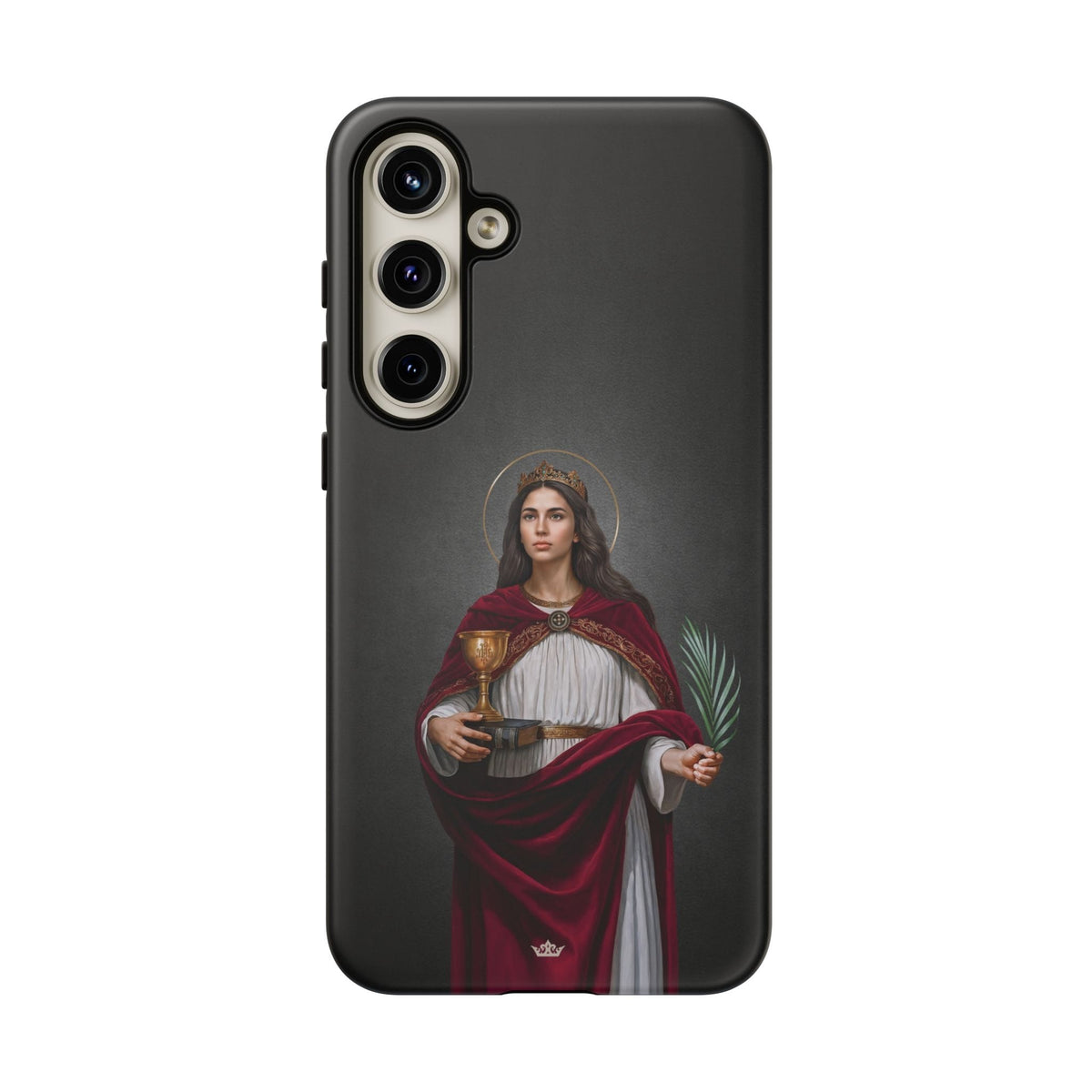 St. Barbara Hard Phone Case (Dark) Copyright VENXARA