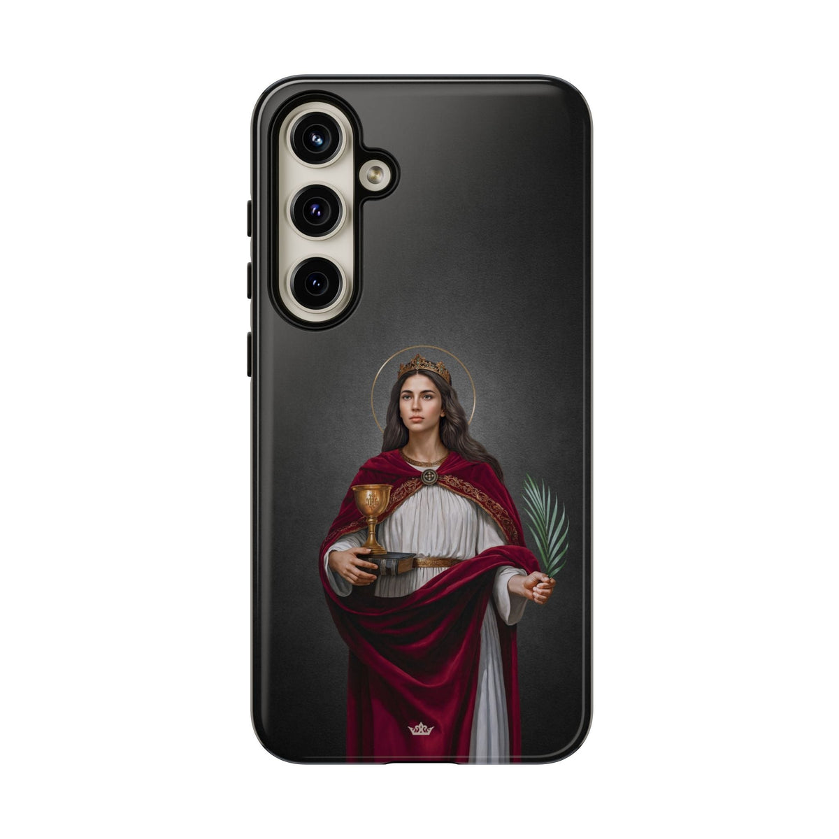 St. Barbara Hard Phone Case (Dark) Copyright VENXARA