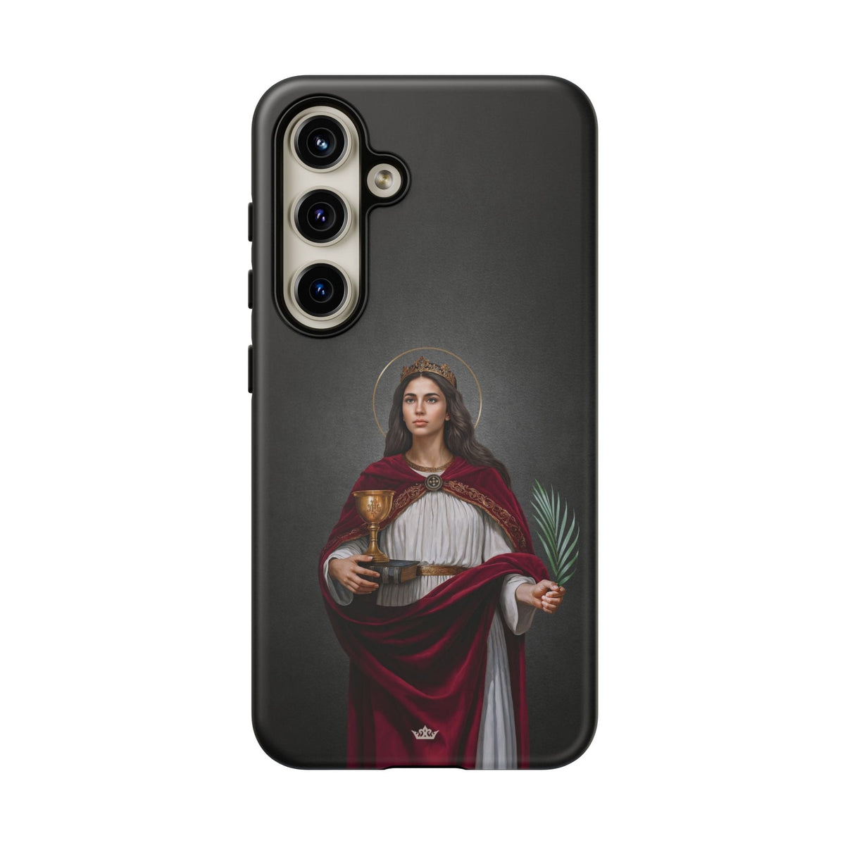 St. Barbara Hard Phone Case (Dark) Copyright VENXARA