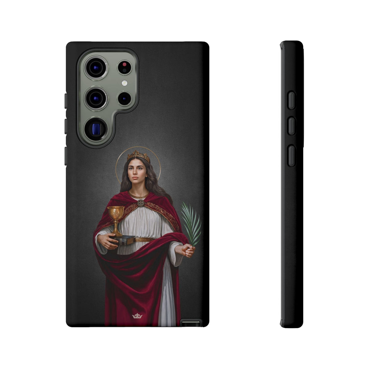 St. Barbara Hard Phone Case (Dark) Copyright VENXARA