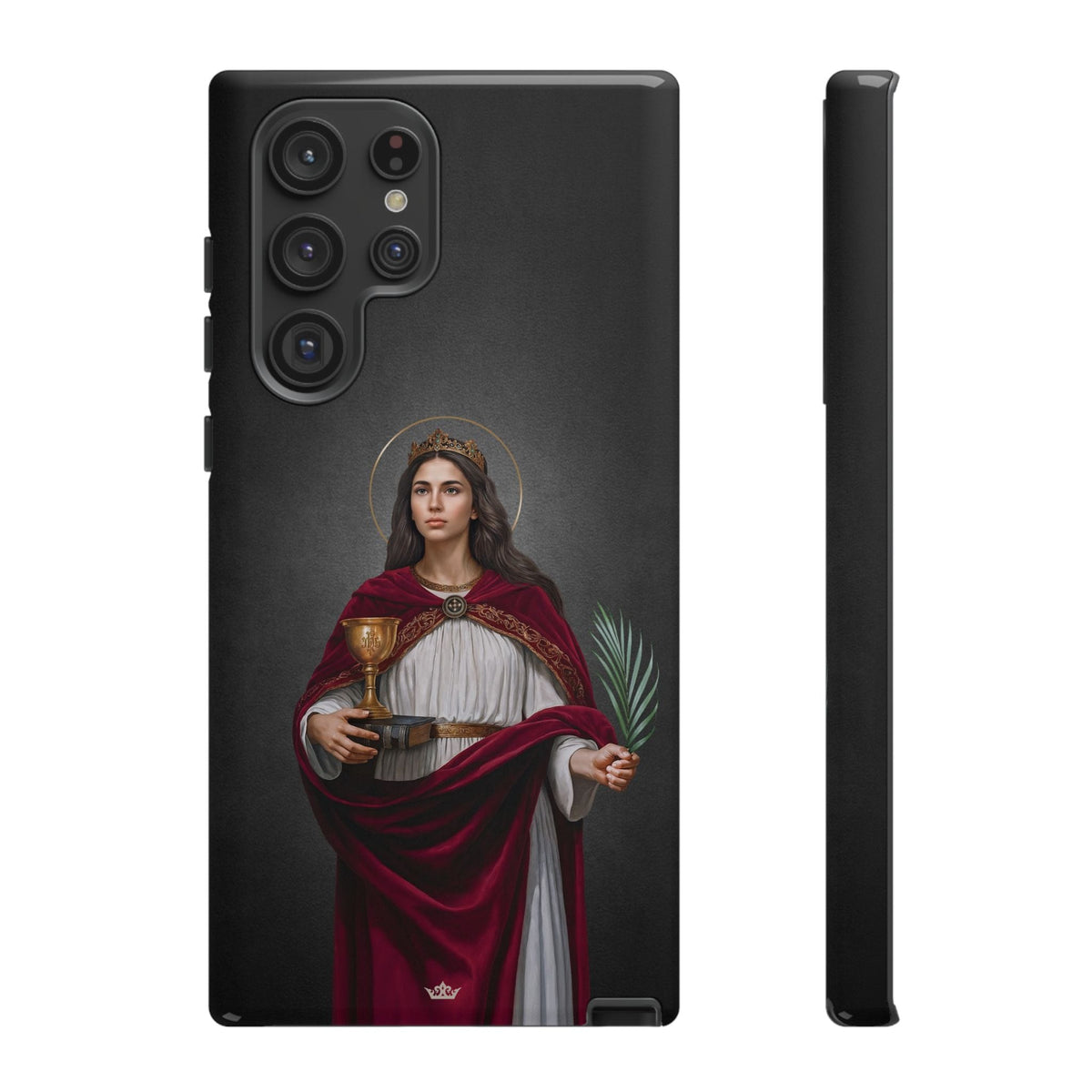St. Barbara Hard Phone Case (Dark) Copyright VENXARA