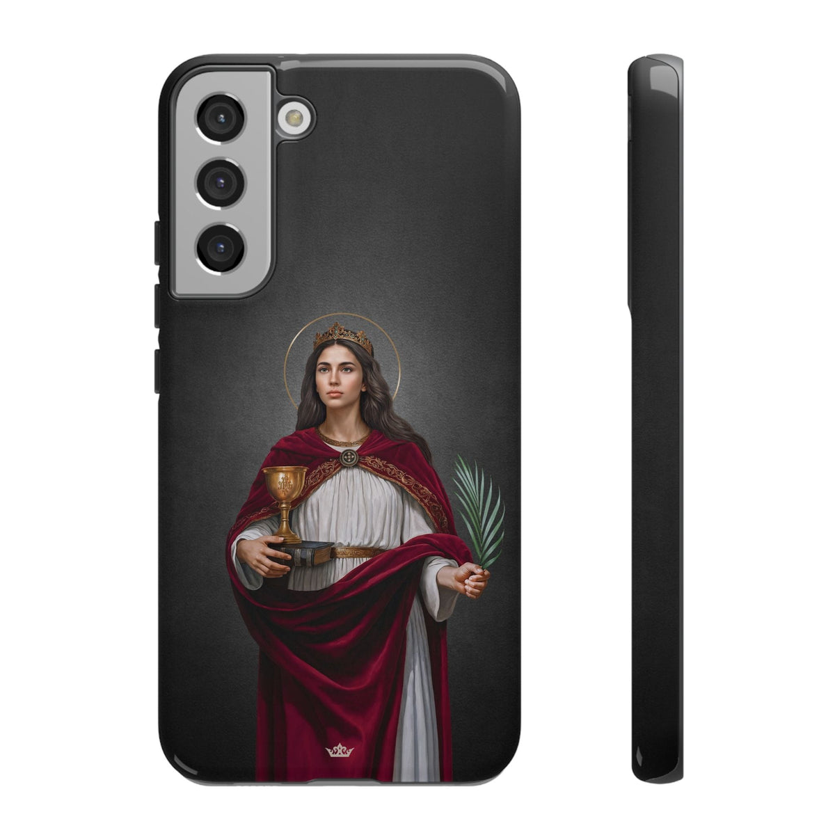 St. Barbara Hard Phone Case (Dark) Copyright VENXARA