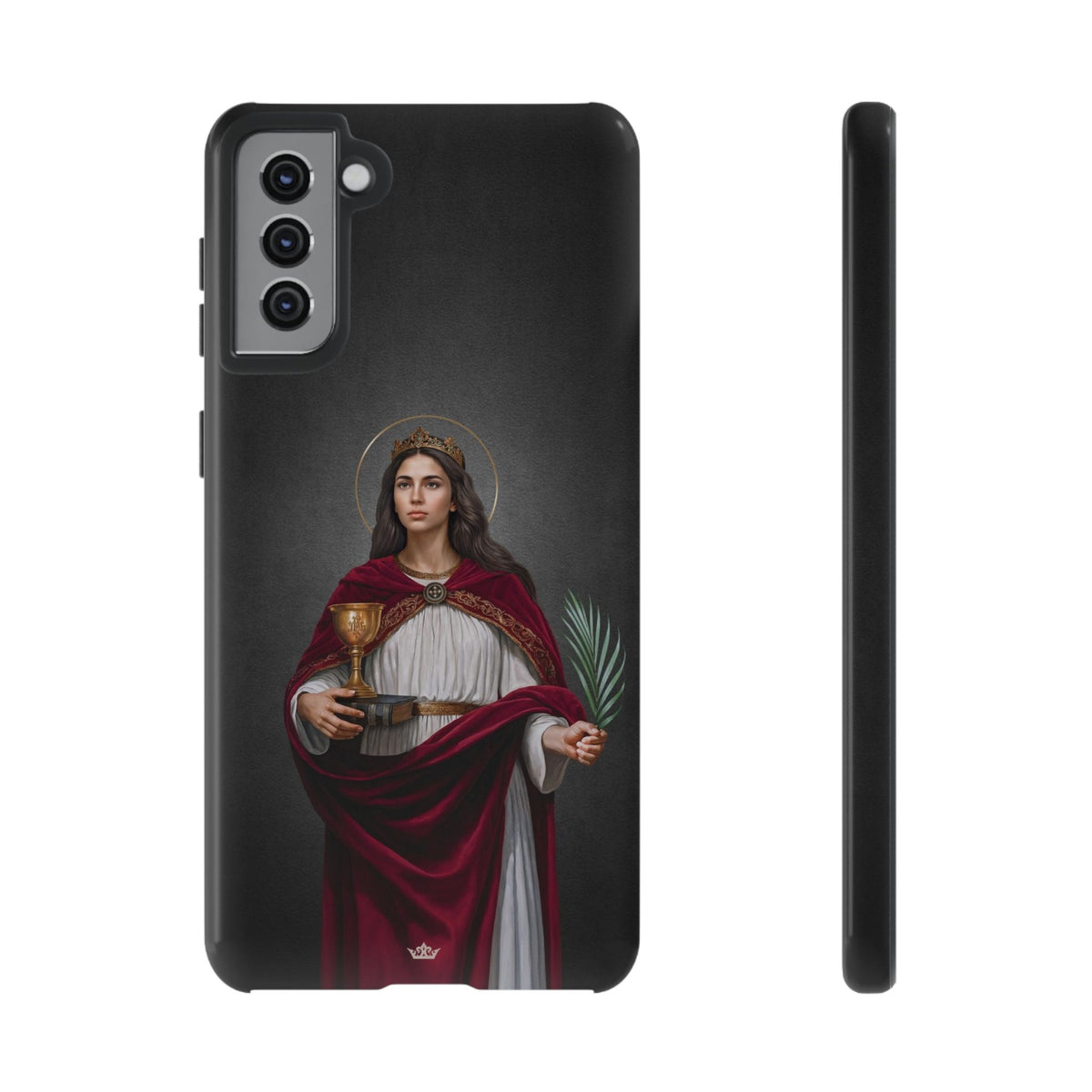 St. Barbara Hard Phone Case (Dark) Copyright VENXARA