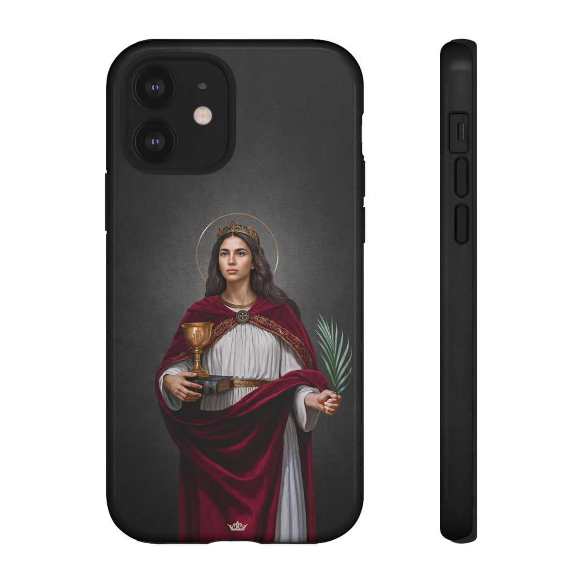 St. Barbara Hard Phone Case (Dark) Copyright VENXARA