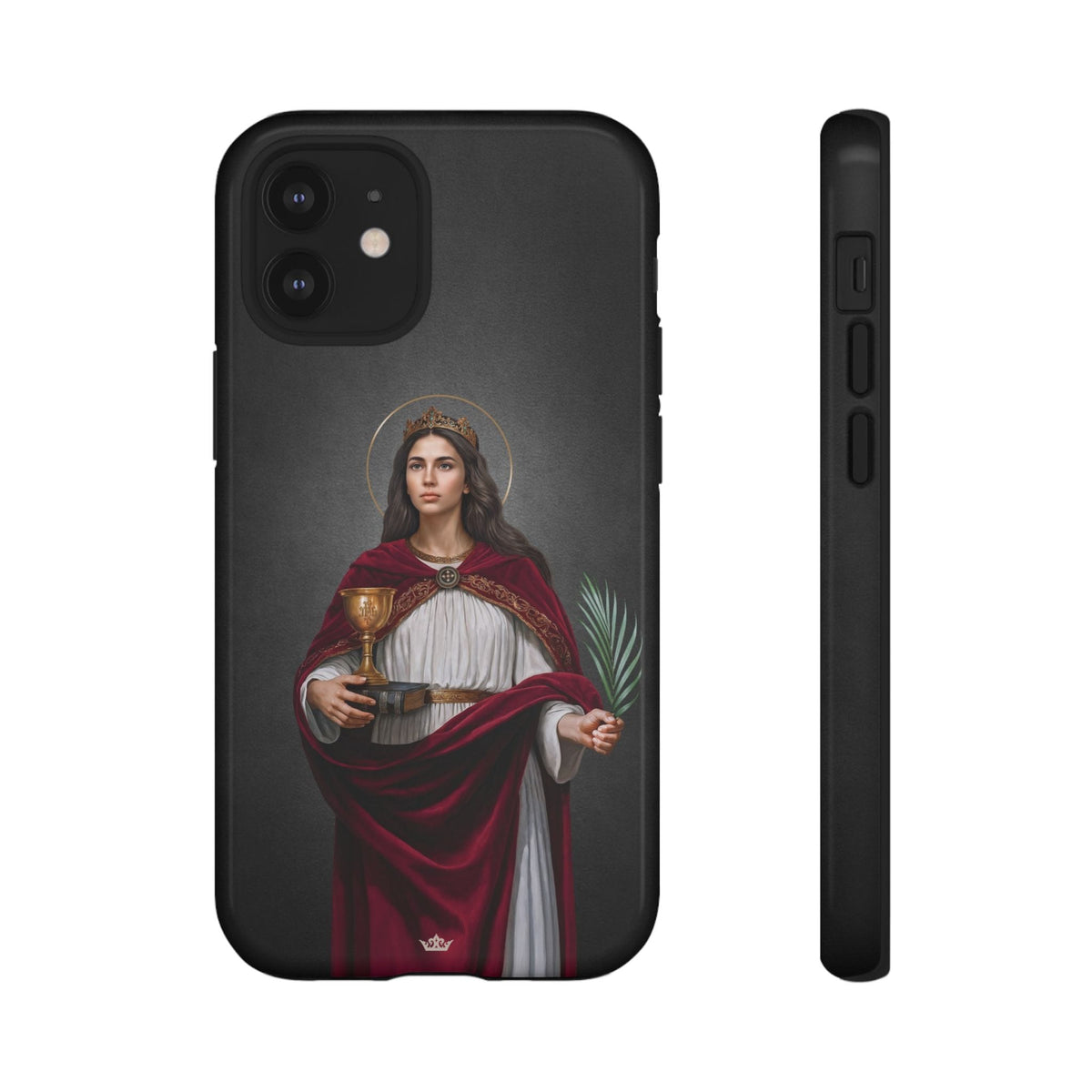 St. Barbara Hard Phone Case (Dark) Copyright VENXARA
