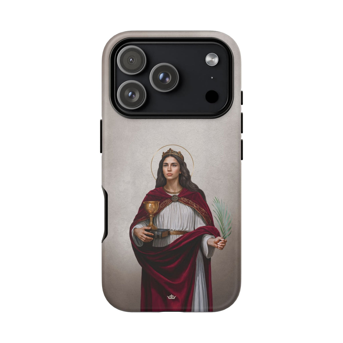 St. Barbara Hard Phone Case (Light) Copyright VENXARA
