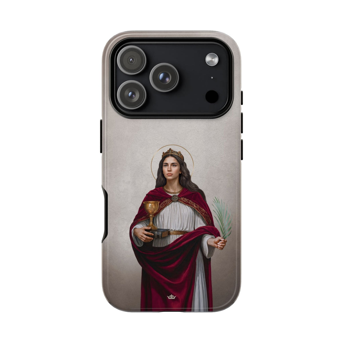 St. Barbara Hard Phone Case (Light) Copyright VENXARA