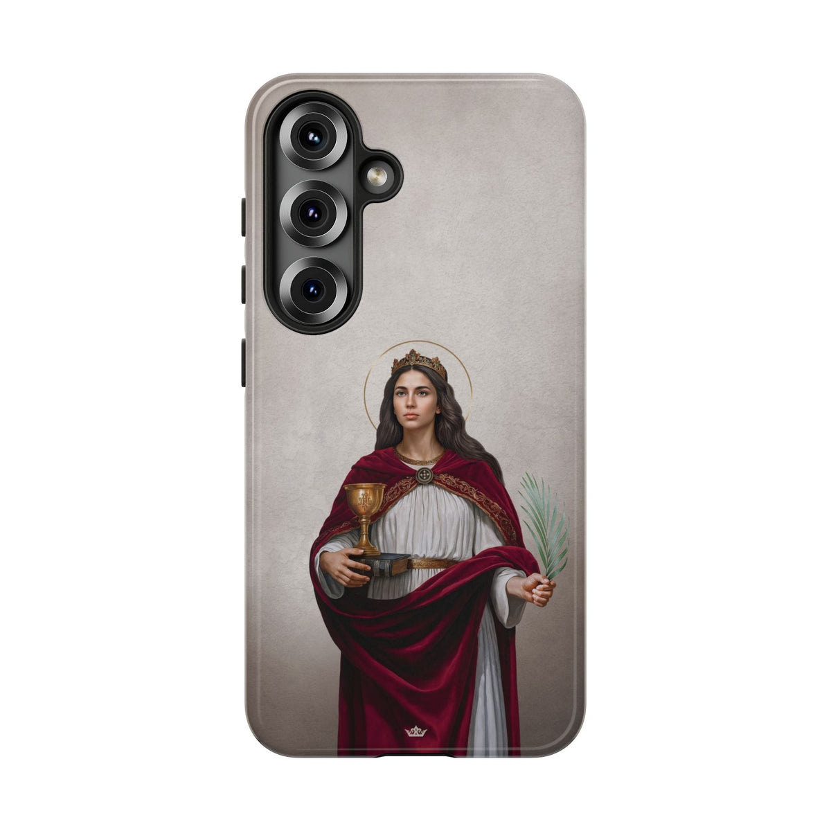 St. Barbara Hard Phone Case (Light) Copyright VENXARA