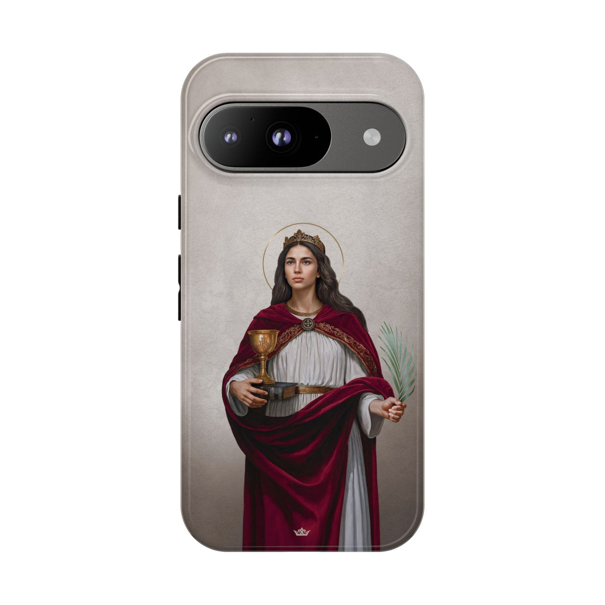 St. Barbara Hard Phone Case (Light) Copyright VENXARA