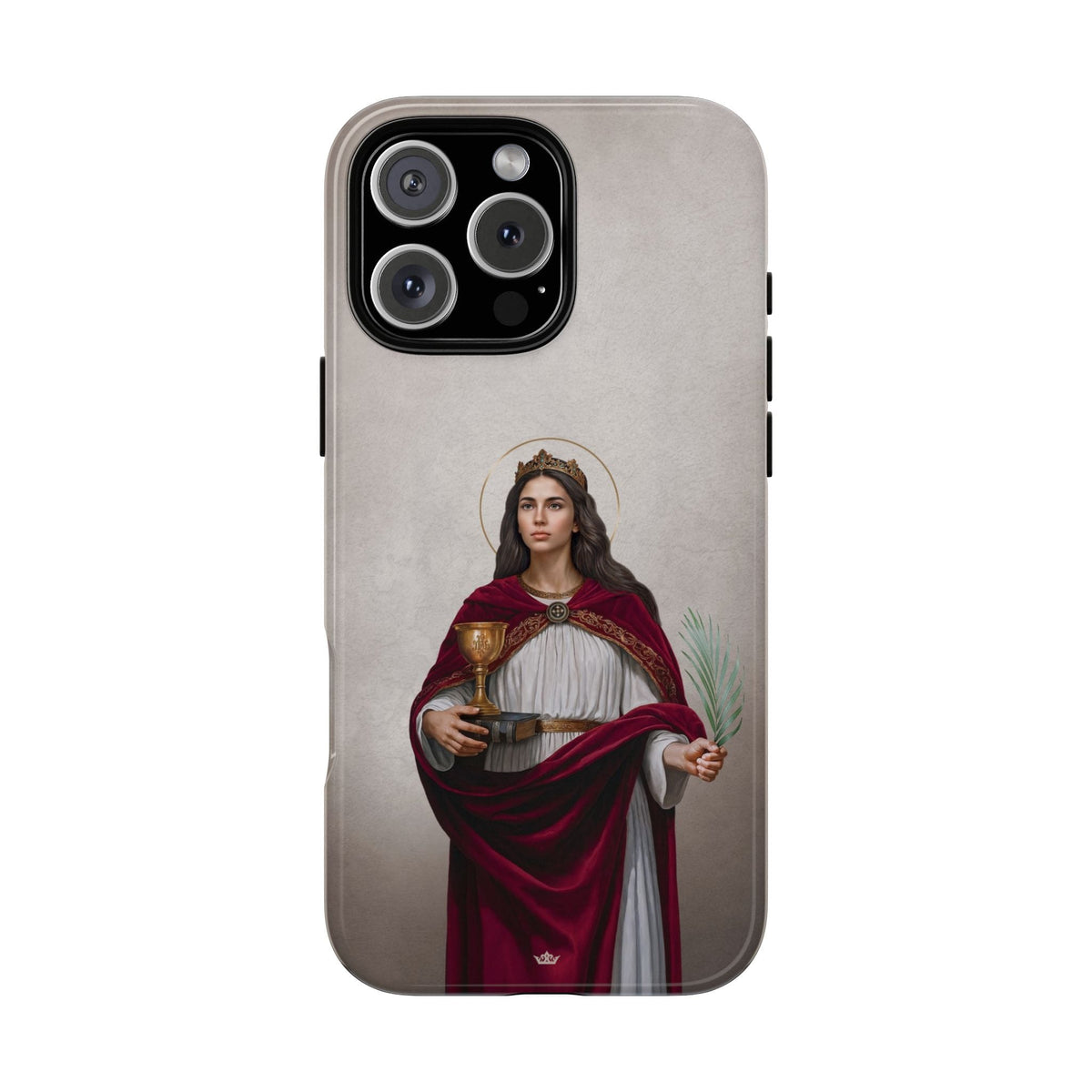 St. Barbara Hard Phone Case (Light) Copyright VENXARA