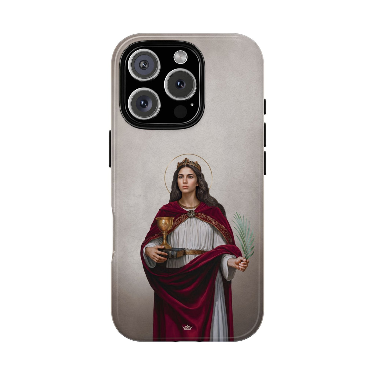 St. Barbara Hard Phone Case (Light) Copyright VENXARA