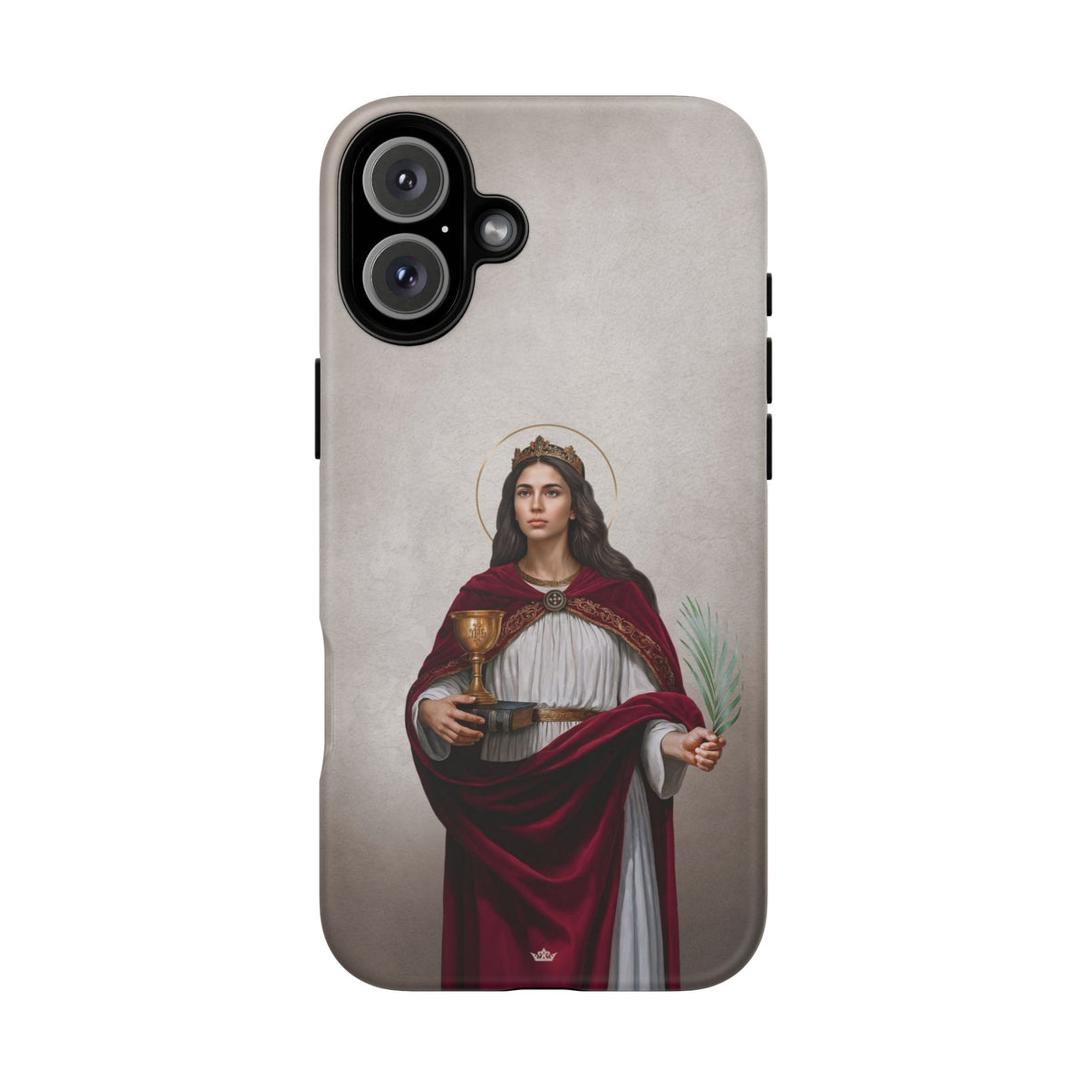 St. Barbara Hard Phone Case (Light) Copyright VENXARA