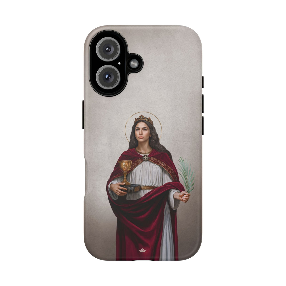 St. Barbara Hard Phone Case (Light) Copyright VENXARA