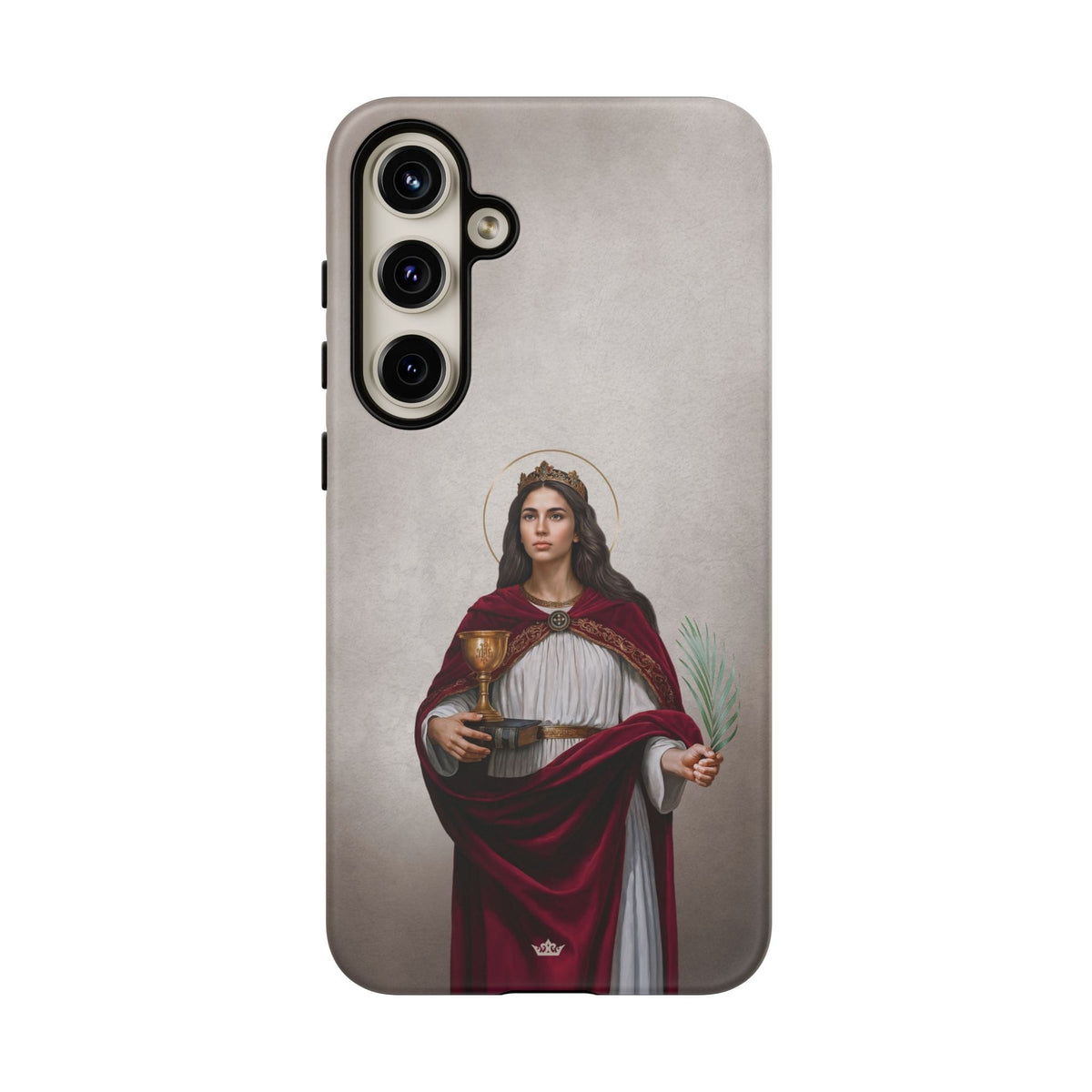 St. Barbara Hard Phone Case (Light) Copyright VENXARA