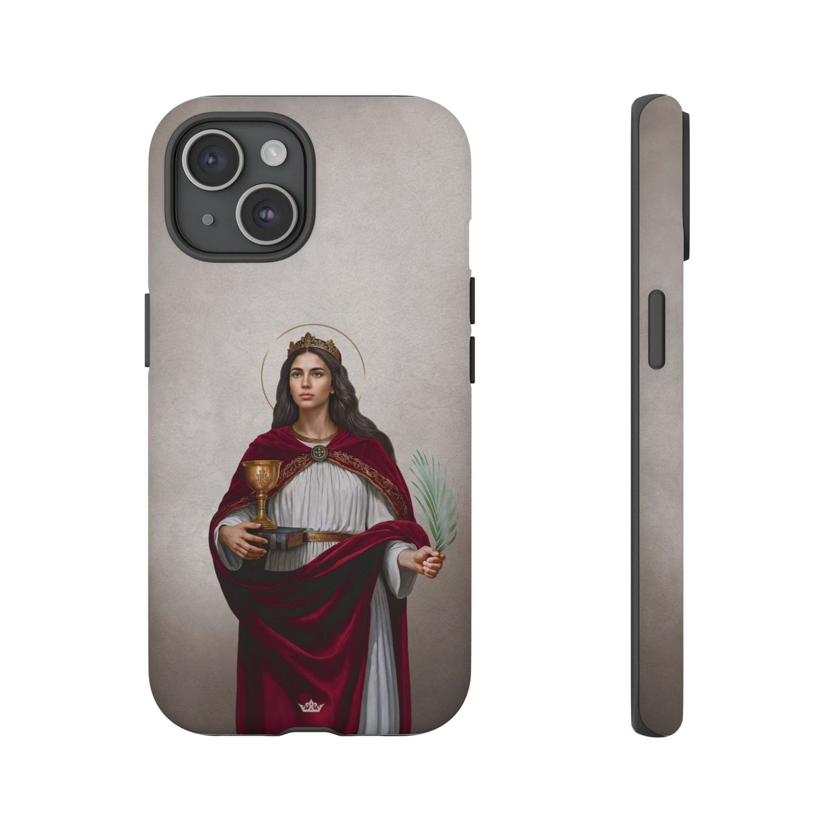 St. Barbara Hard Phone Case (Light) Copyright VENXARA
