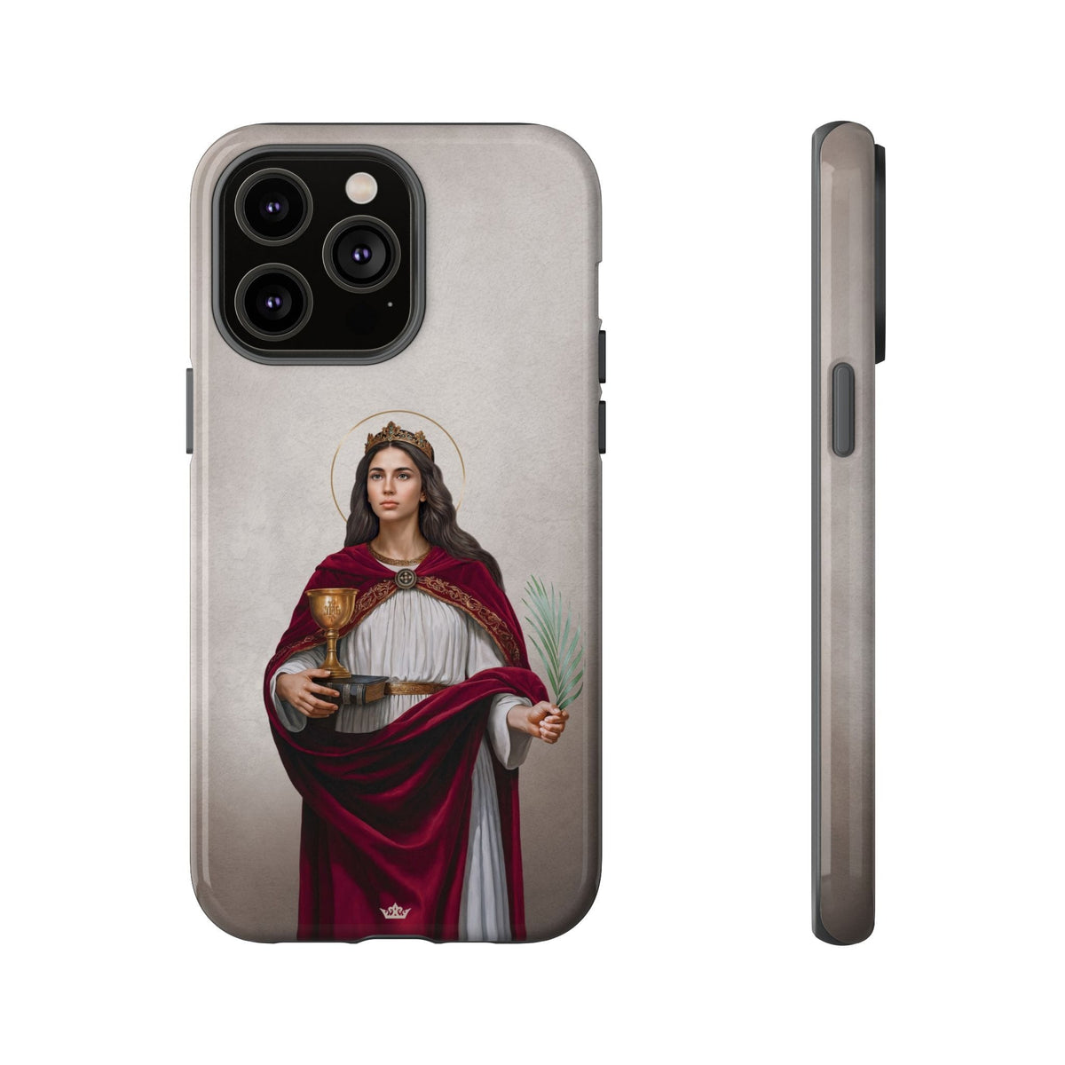 St. Barbara Hard Phone Case (Light) Copyright VENXARA