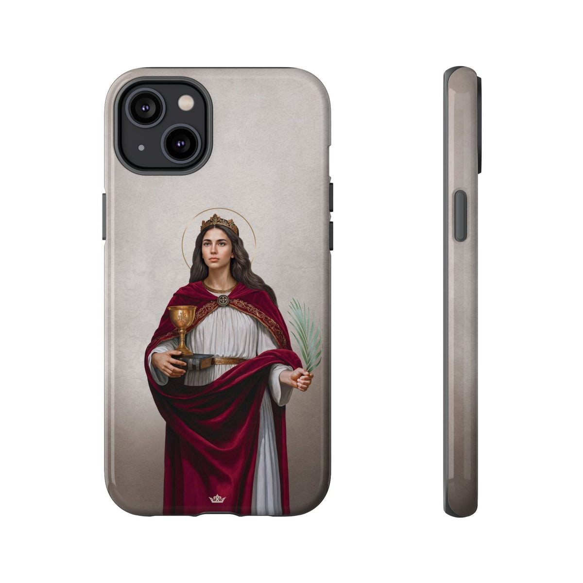 St. Barbara Hard Phone Case (Light) Copyright VENXARA