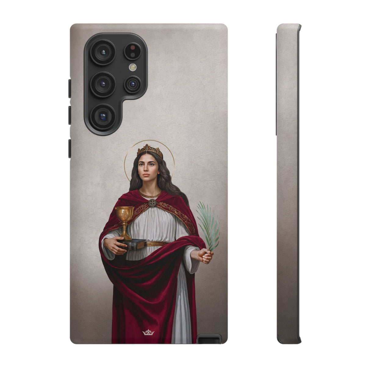 St. Barbara Hard Phone Case (Light) Copyright VENXARA