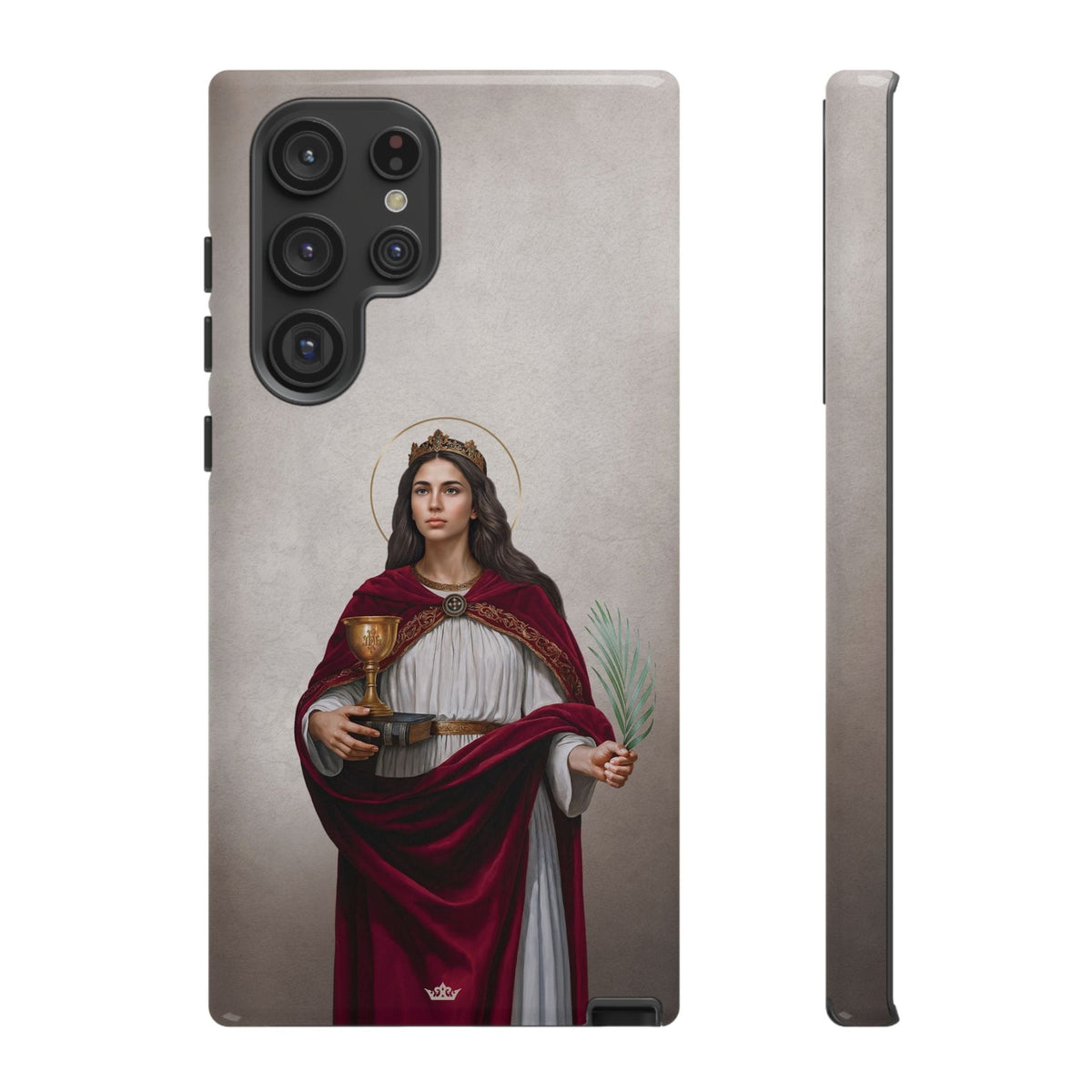 St. Barbara Hard Phone Case (Light) Copyright VENXARA