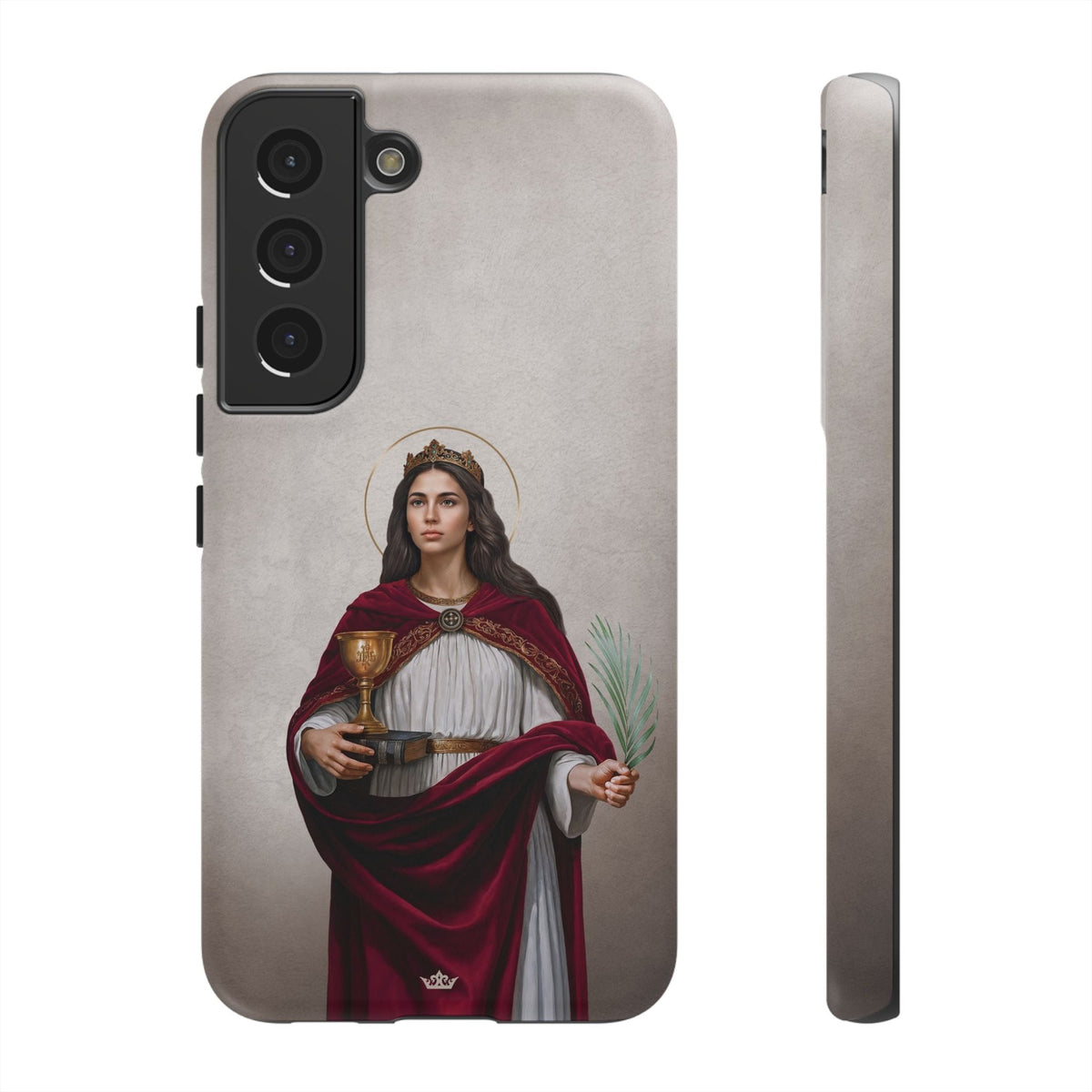 St. Barbara Hard Phone Case (Light) Copyright VENXARA