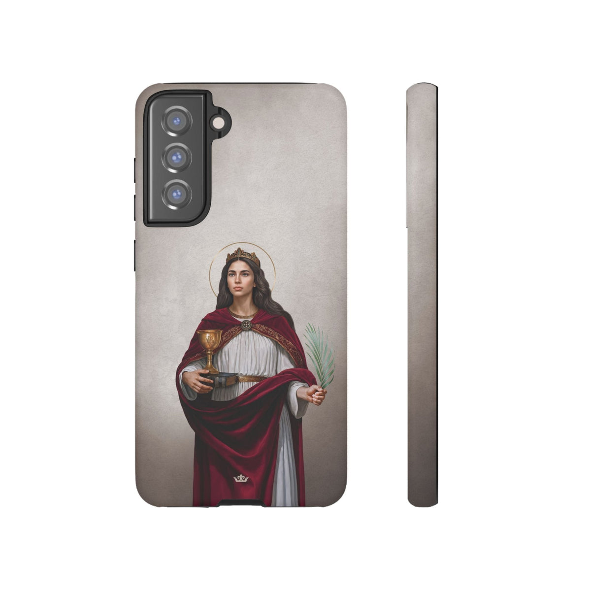 St. Barbara Hard Phone Case (Light) Copyright VENXARA