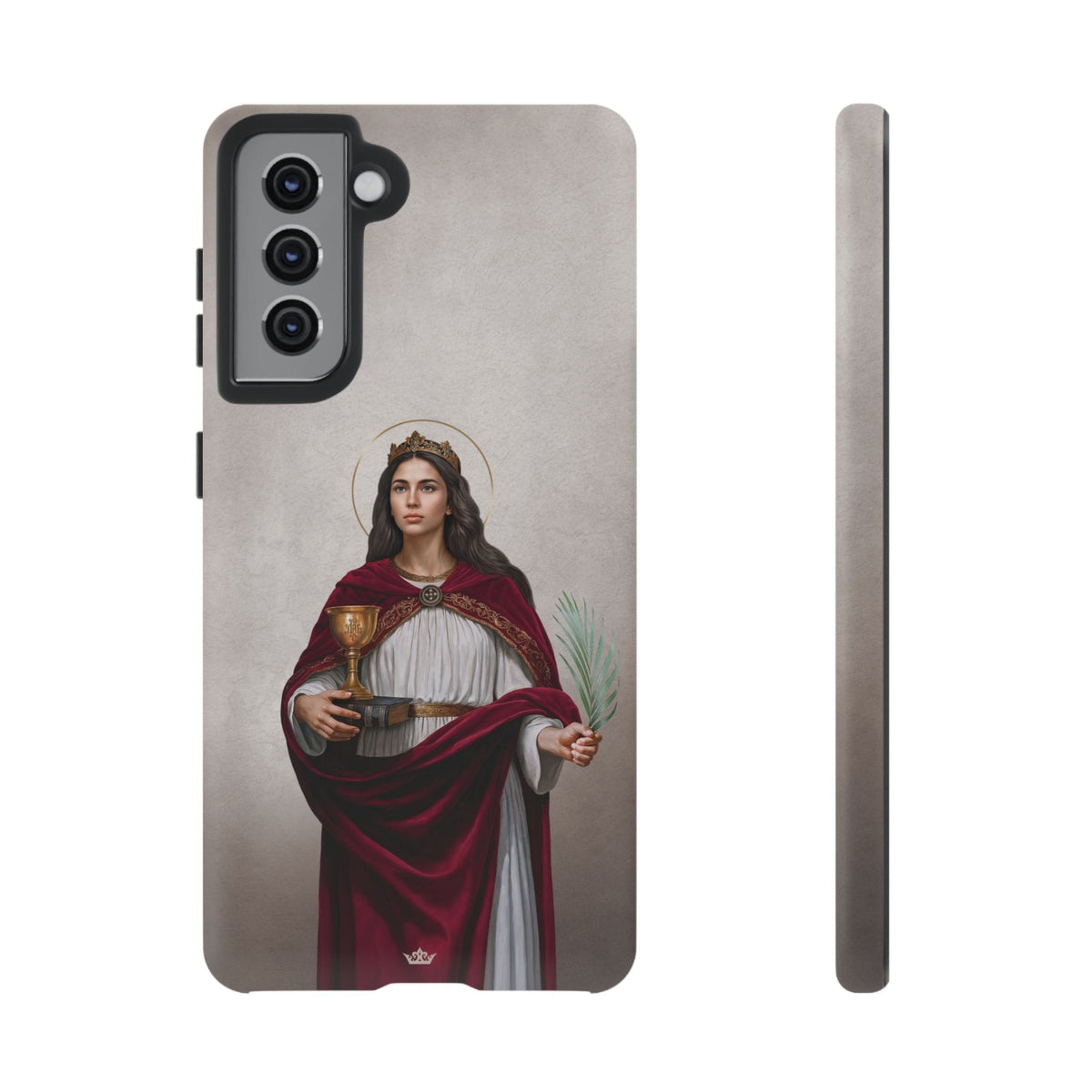 St. Barbara Hard Phone Case (Light) Copyright VENXARA