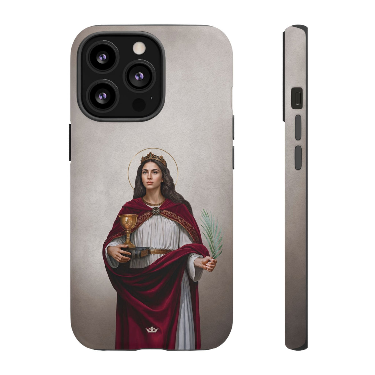 St. Barbara Hard Phone Case (Light) Copyright VENXARA