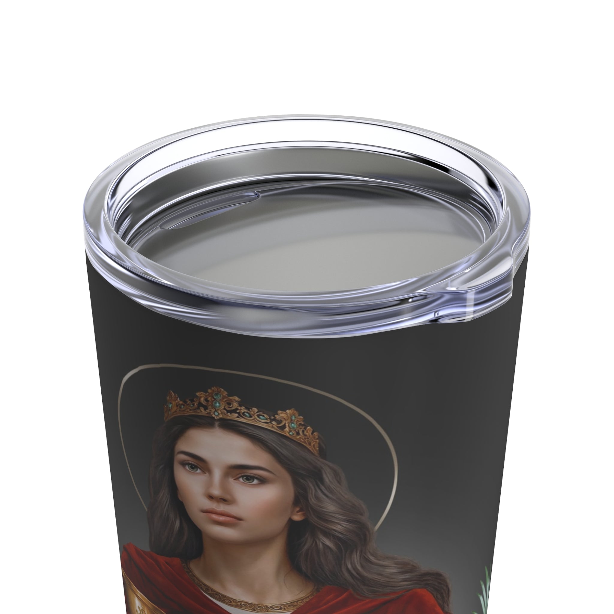St. Barbara Lord's Prayer Tumbler 20 oz. (Ash) - VENXARA®