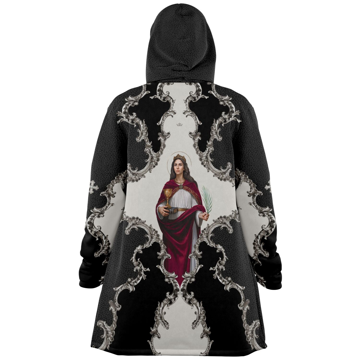 St. Barbara Microfleece Cloak (Baroque Leopard) - VENXARA®