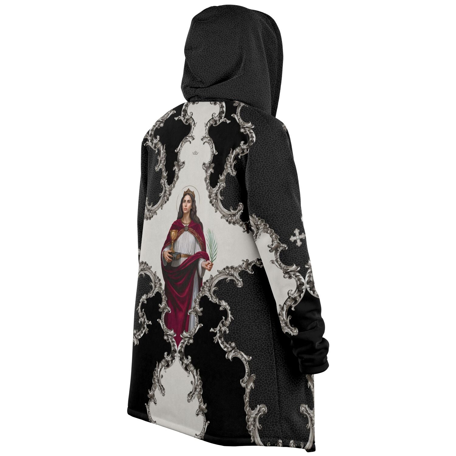St. Barbara Microfleece Cloak (Baroque Leopard) - VENXARA®