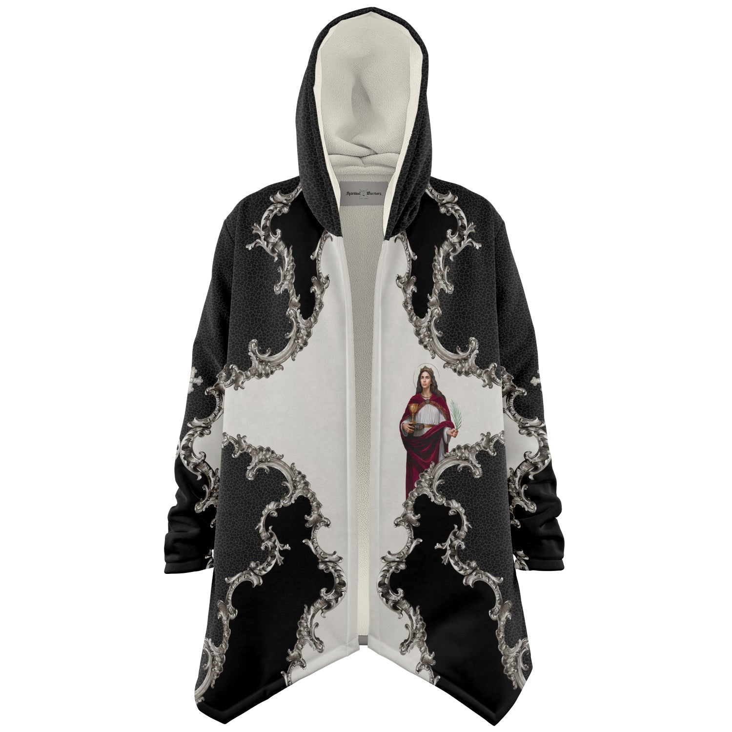 St. Barbara Microfleece Cloak (Baroque Leopard) - VENXARA®