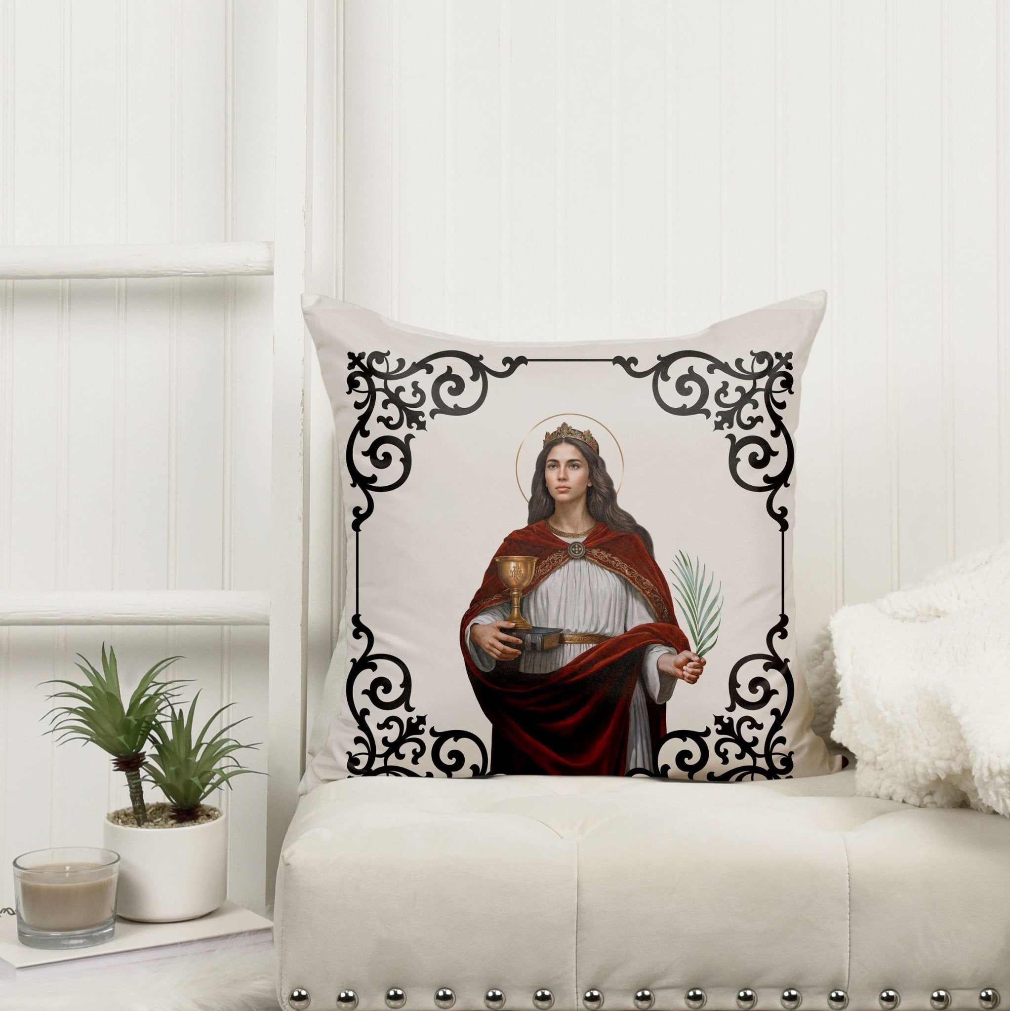 St. Barbara Pillow - VENXARA®