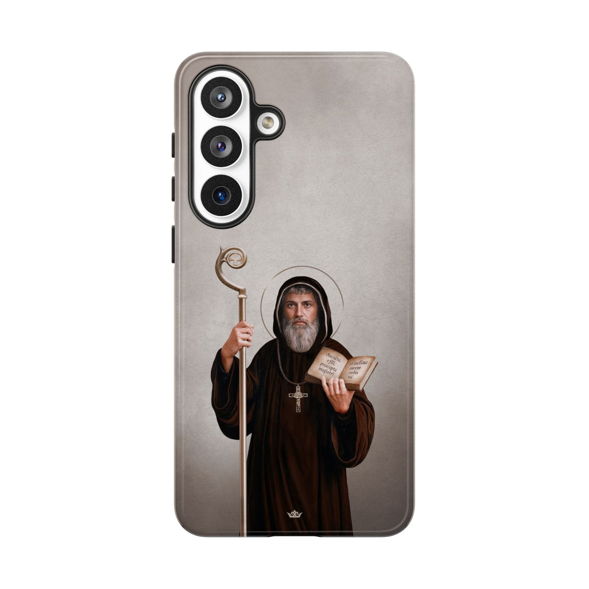 St. Benedict Hard Phone Case (Light) Copyright VENXARA