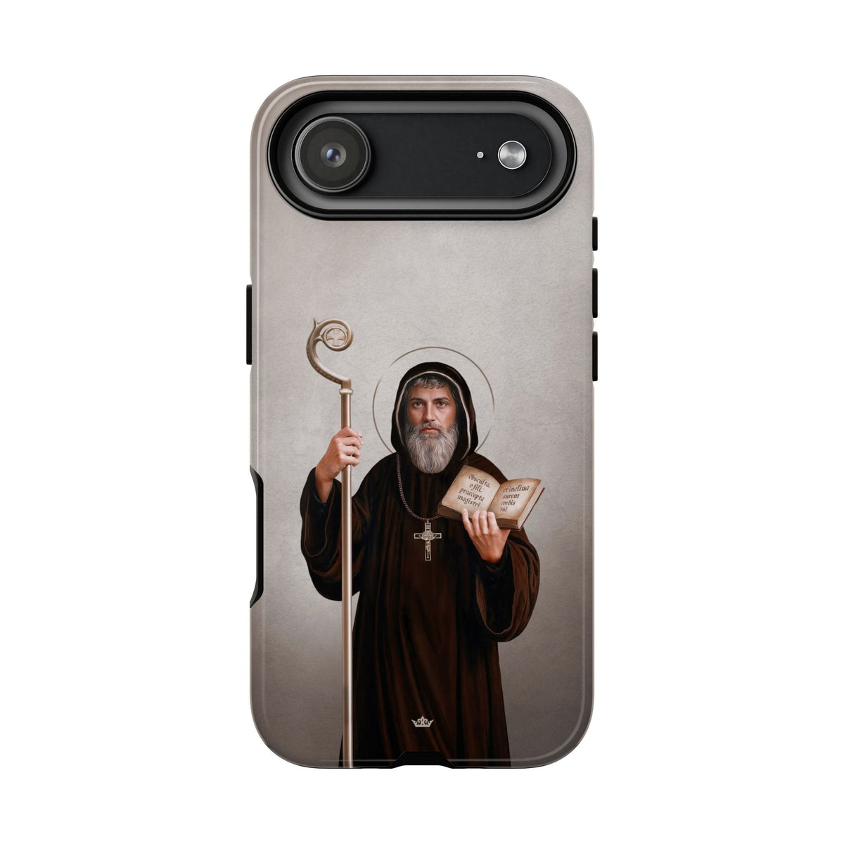 St. Benedict Hard Phone Case (Light) Copyright VENXARA