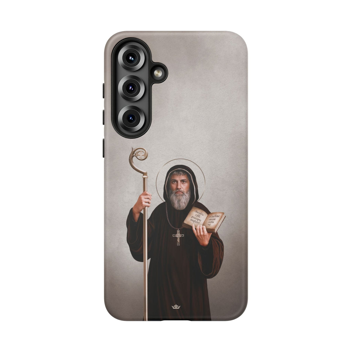 St. Benedict Hard Phone Case (Light) Copyright VENXARA