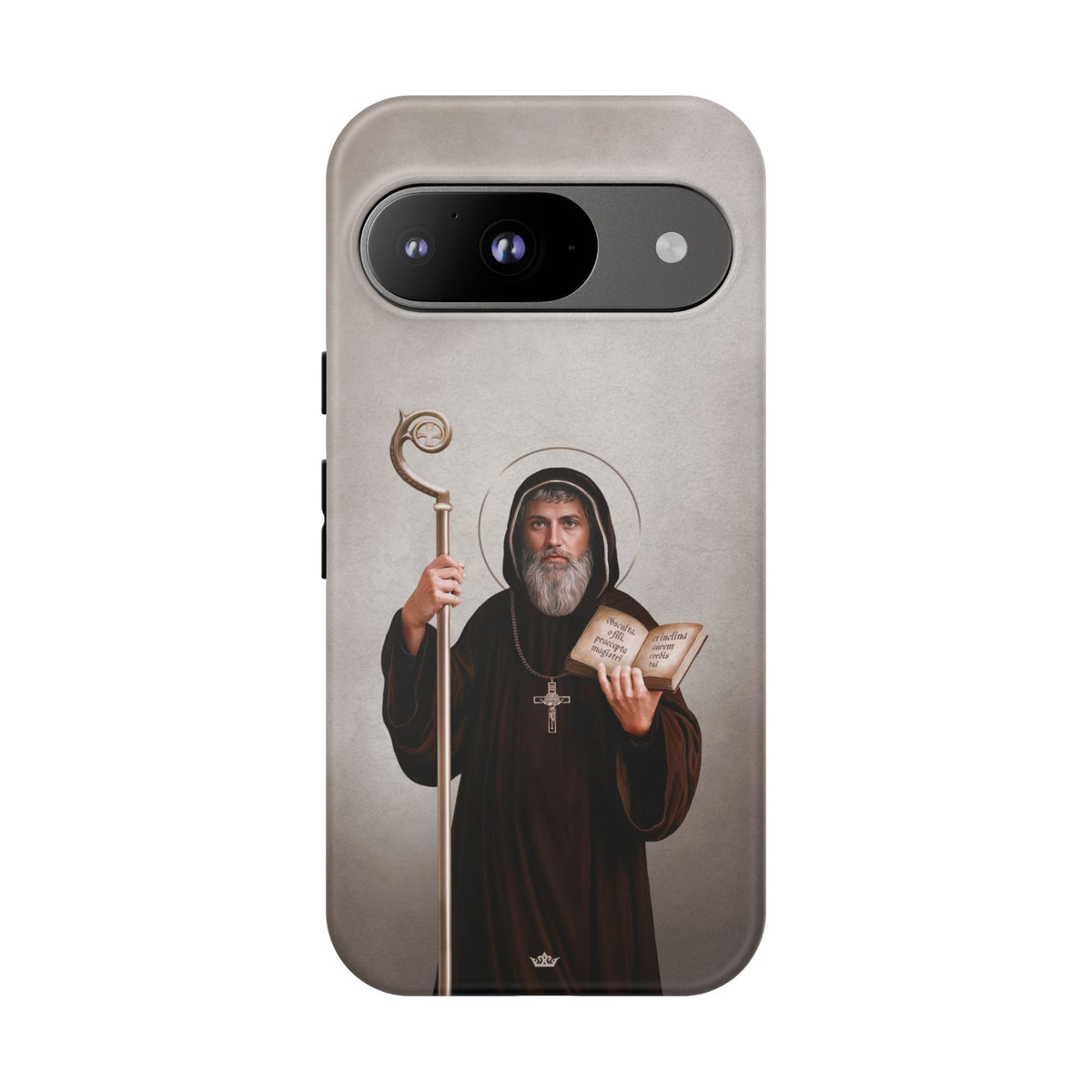 St. Benedict Hard Phone Case (Light) Copyright VENXARA