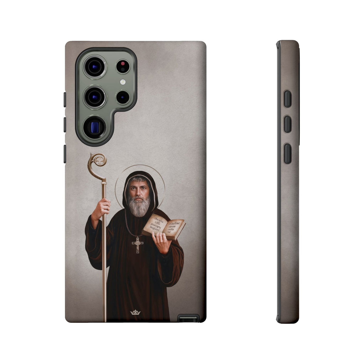 St. Benedict Hard Phone Case (Light) Copyright VENXARA