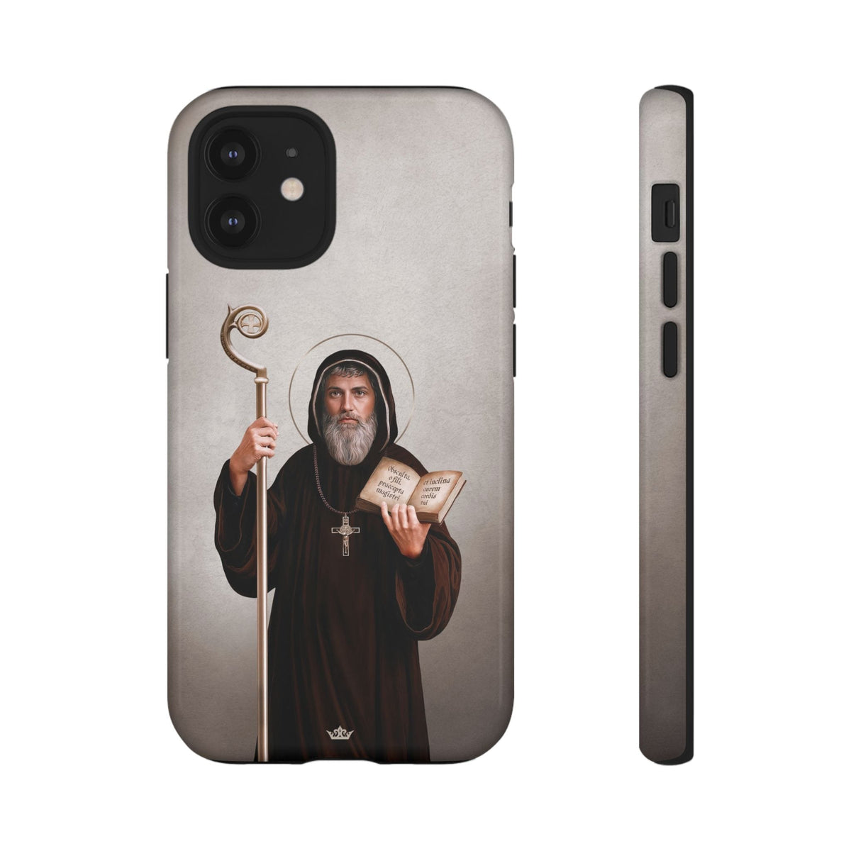 St. Benedict Hard Phone Case (Light) Copyright VENXARA