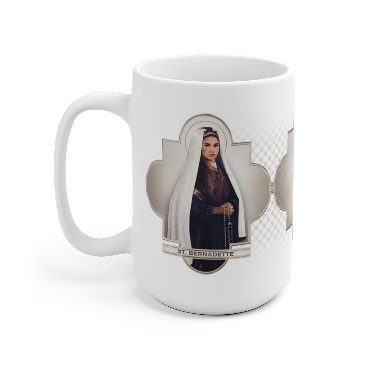 St. Bernadette Ceramic Mug - VENXARA®