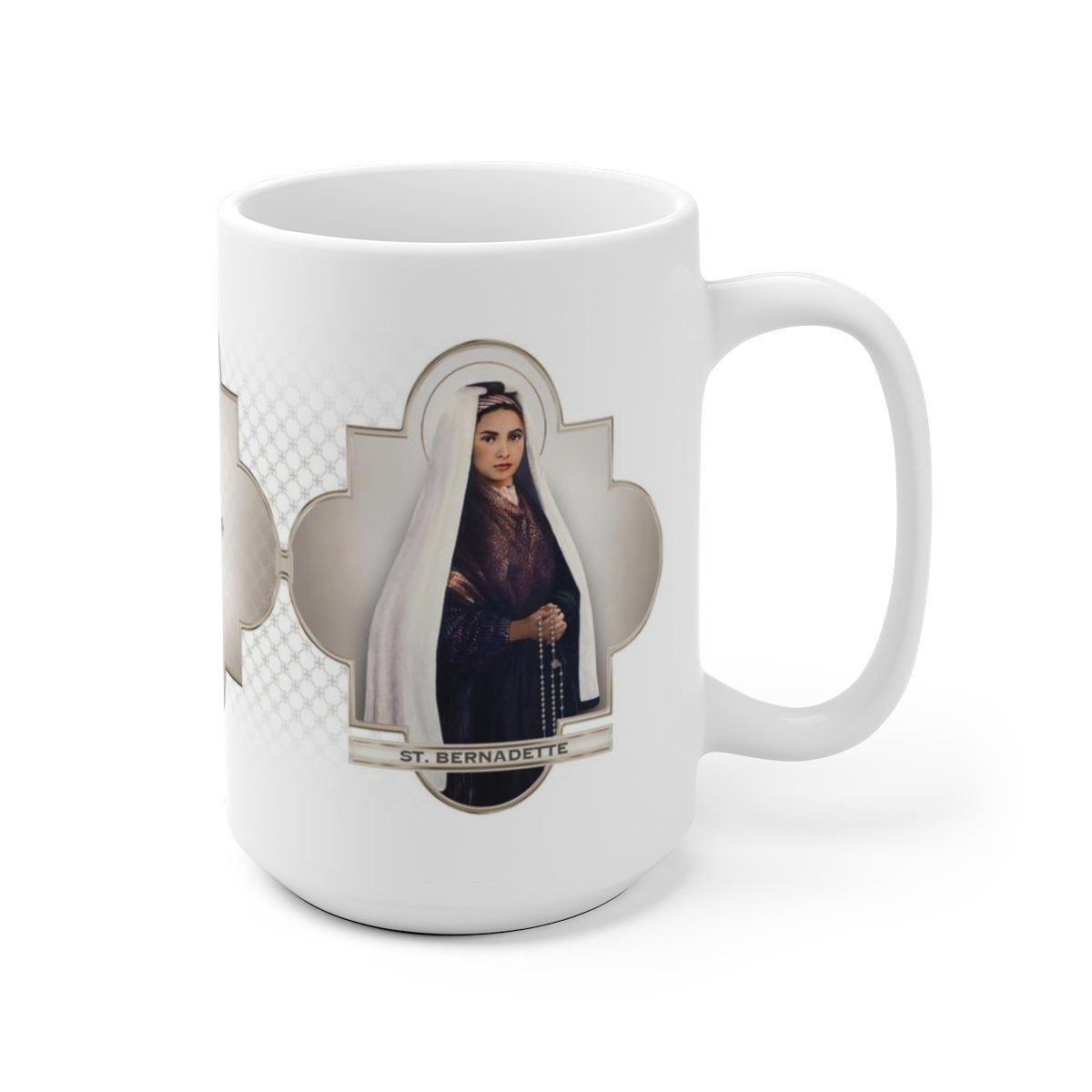St. Bernadette Ceramic Mug - VENXARA®