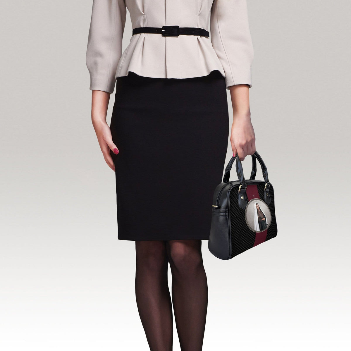 St. Bernadette Medallion Handbag Copyright VENXARA