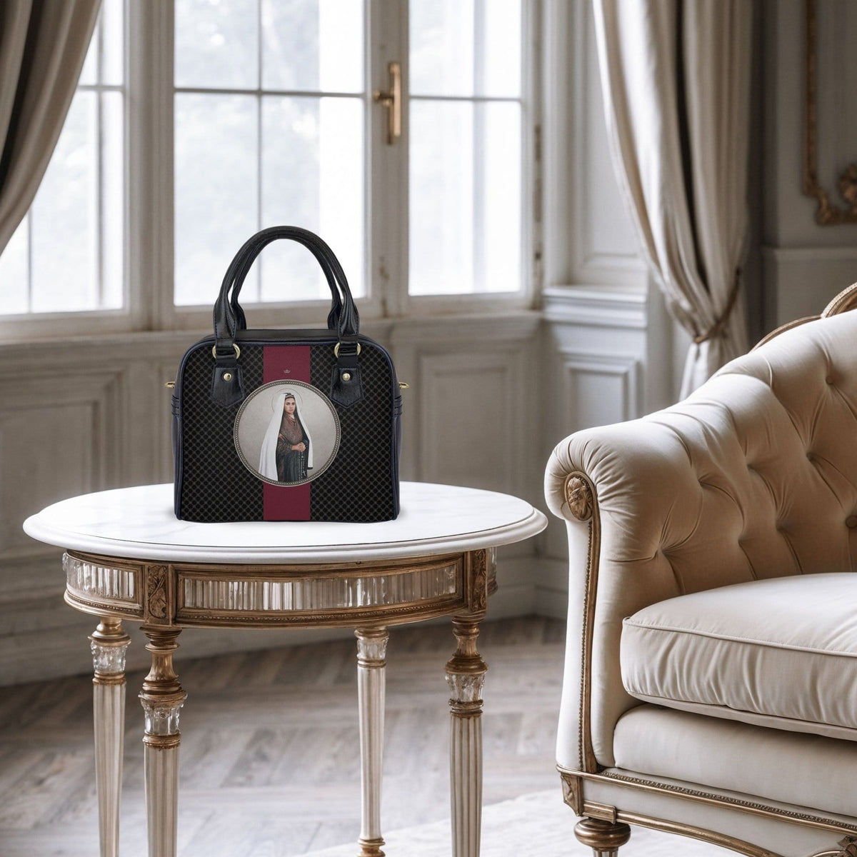 St. Bernadette Medallion Handbag Copyright VENXARA