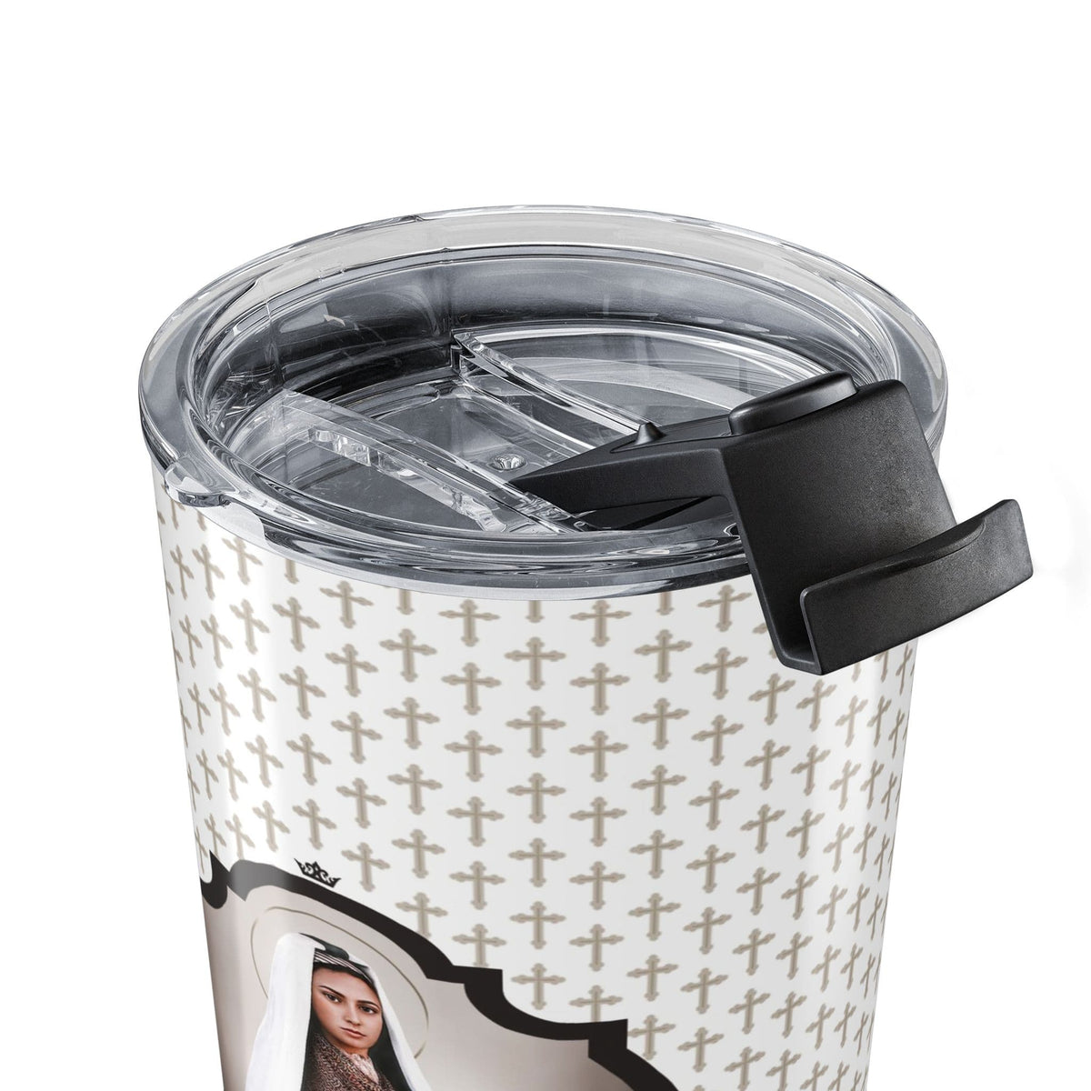 St. Bernadette Tumbler (Crosses 20 oz) Copyright VENXARA