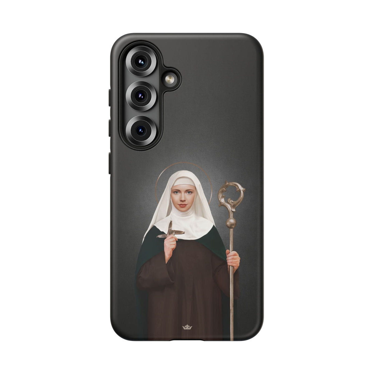 St. Brigid of Ireland Hard Phone Case (Dark) Copyright VENXARA