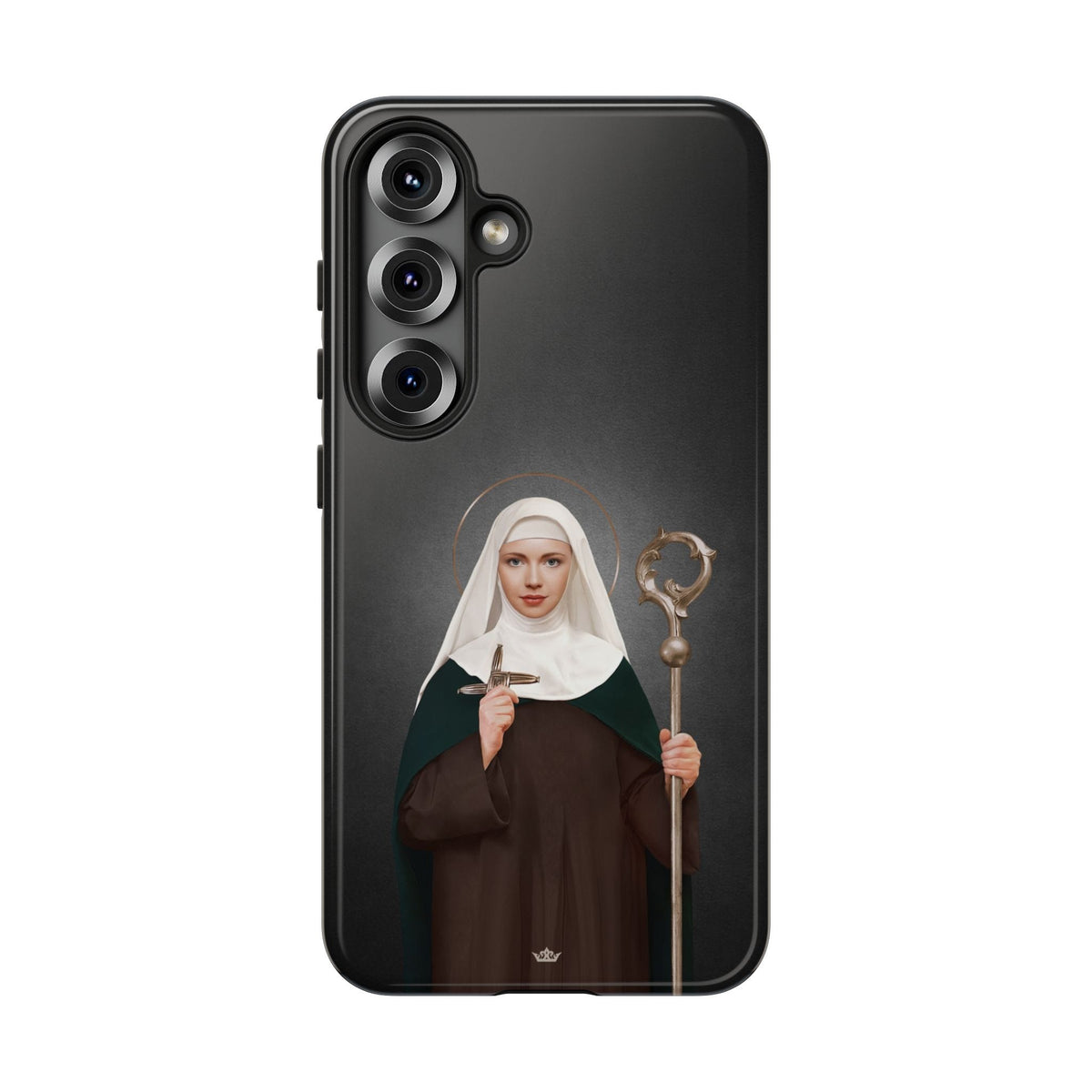 St. Brigid of Ireland Hard Phone Case (Dark) Copyright VENXARA