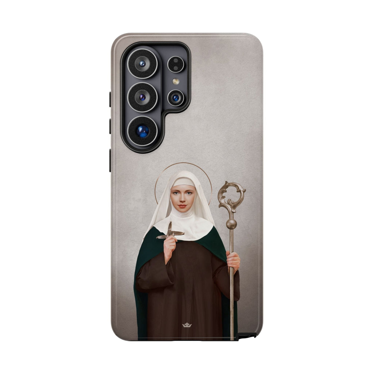 St. Brigid of Ireland Hard Phone Case (Light) Copyright VENXARA