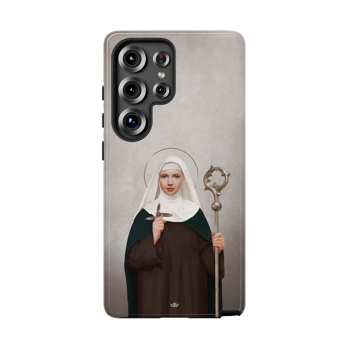 St. Brigid of Ireland Hard Phone Case (Light) Copyright VENXARA