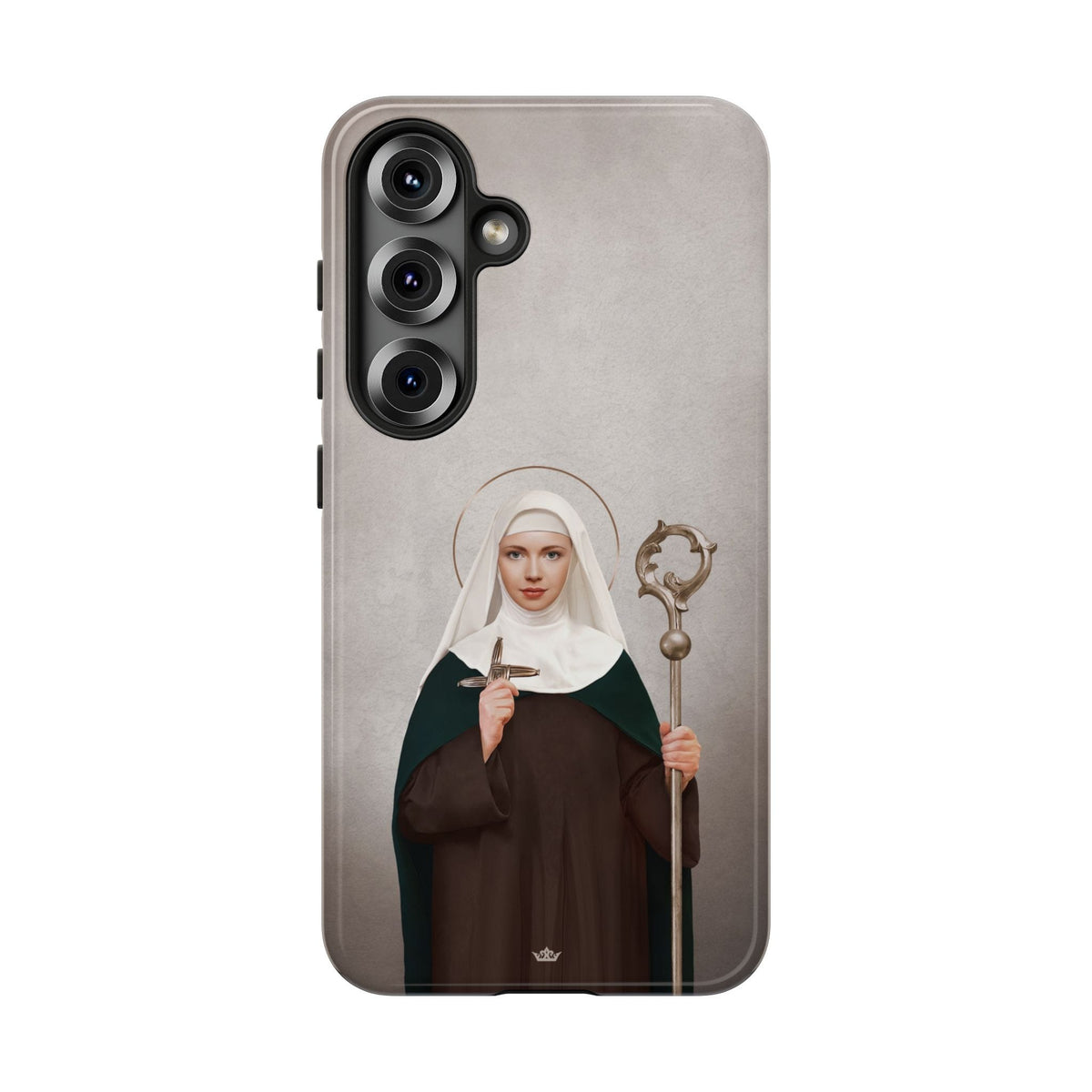 St. Brigid of Ireland Hard Phone Case (Light) Copyright VENXARA