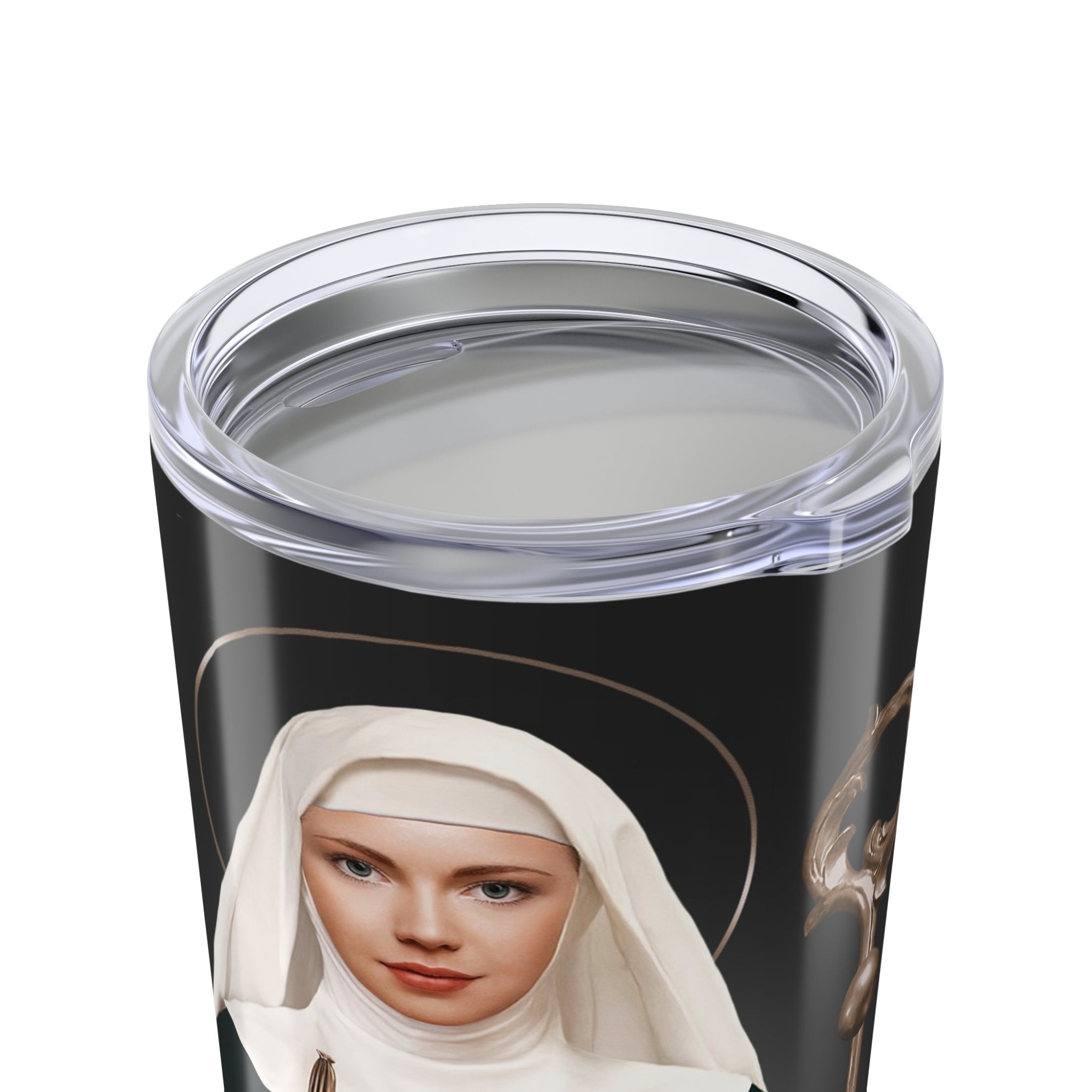 St. Brigid of Ireland Lord's Prayer Tumbler 20 oz. (Ash) - VENXARA®